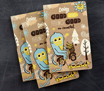 Write Now Journal - Z - Doing good and feeling good are connected