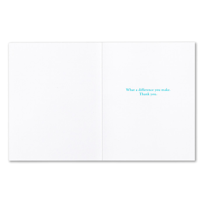 PG Appreciation Card - You really can change the world if you care enough. - Marian Wright Edelman - Image 2